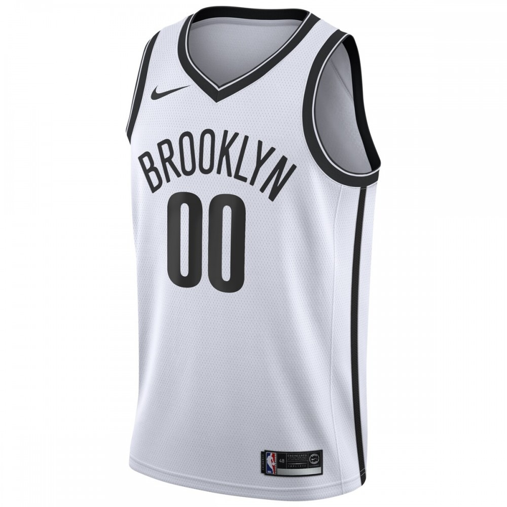Brooklyn Nets 2020/21 Swingman Custom Jersey - Association Edition - White-Pro Kit Vault | Brand New 26/27 Sports Jerseys